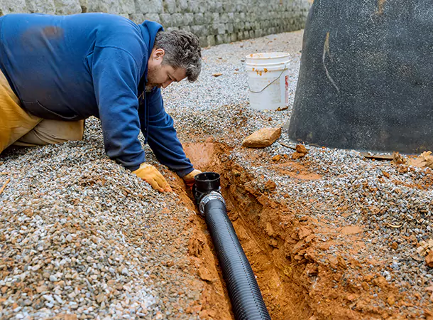 Sewer Pipe Burst Replacement in Gravenhurst, Ontario