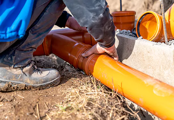 Drain Sewer Line Repair in Gravenhurst, Ontario