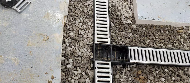 Storm Water Trench Drain Repair in Gravenhurst, ON